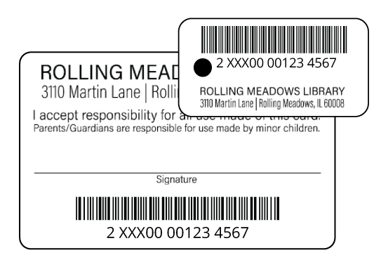 Rolling Meadows Library Card
